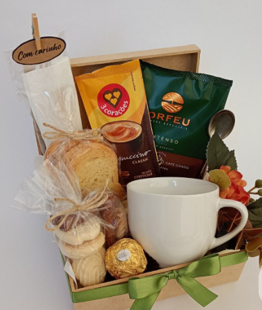 Caixa café da manhã