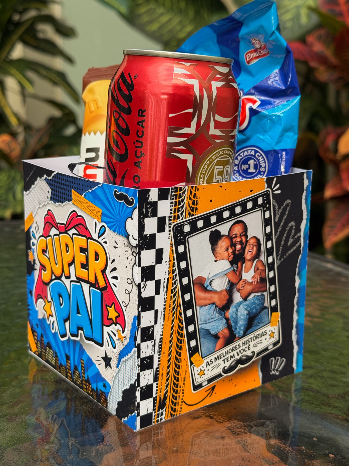 Kit cinema com o papai