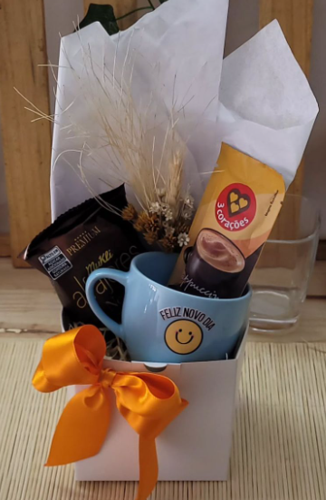 Caixa café com amor